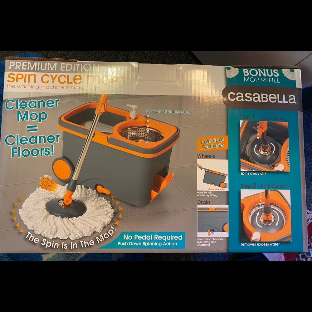 Casabella premium spin cycle map